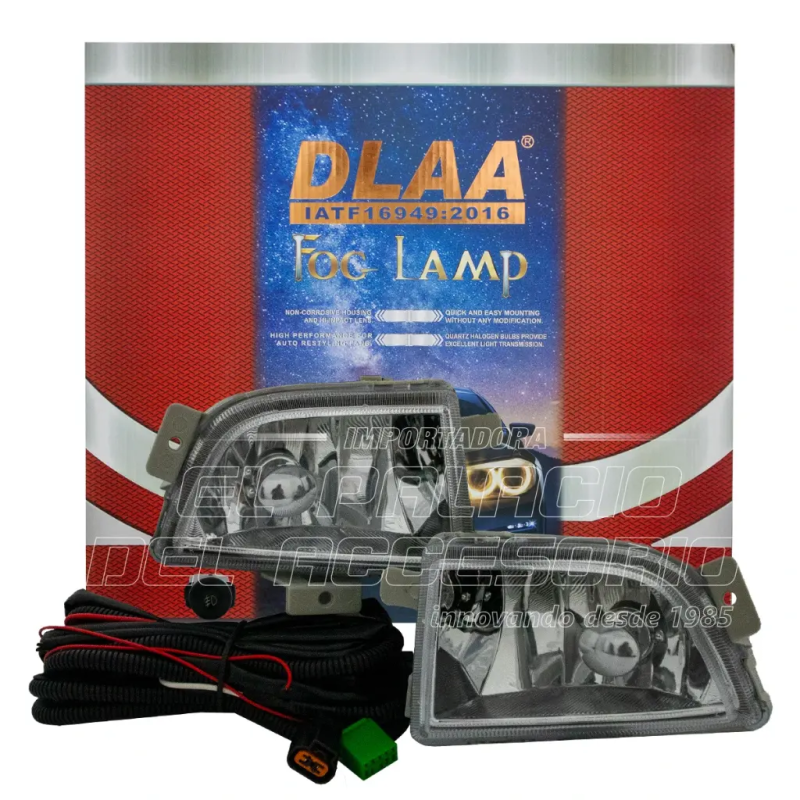 NEBLINERO GUARDACHOQUE CHEVROLET AVEO ACTIVO 2005-2019 DLAA COMPLETO PAR